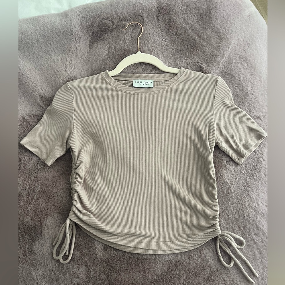 Ruched t shirt